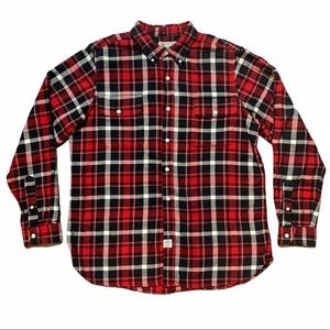 American Living Plaid Flannel Long Sleeve Shirt